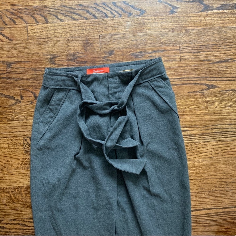 Anthropologie cartonnier belted Barton trousers - Picture 3 of 9